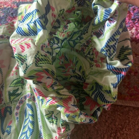 Sal Rosa green floral dress small - Picture 9 of 10